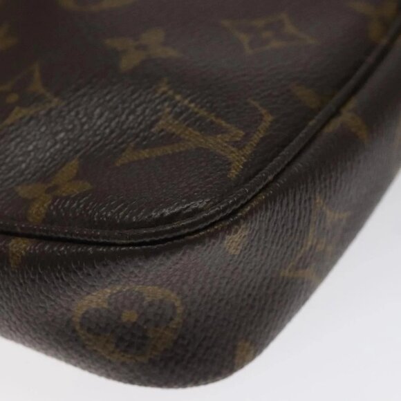 LOUIS VUITTON Monogram Pochette Accessoires Pouch M51980 LV Auth bs24588 - Picture 3 of 16